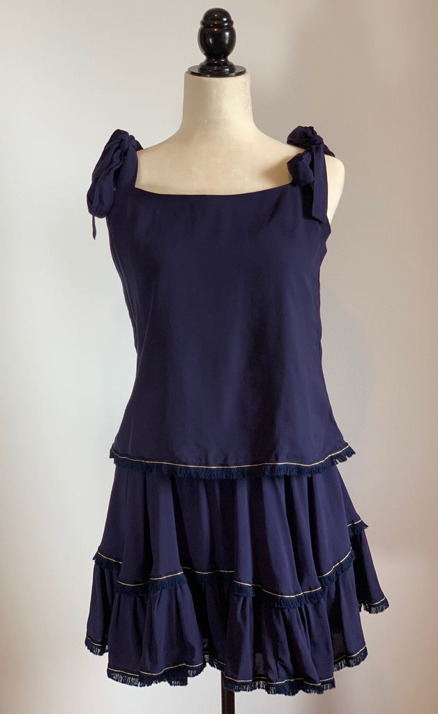 Clare Top - Navy