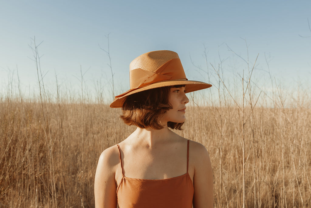 Gardenia Hat - Honey/Butterscotch
